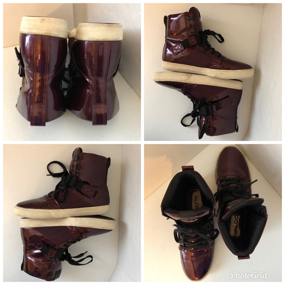 🔥SALE🔥Patton Leather High Tops - Picture 5 of 8